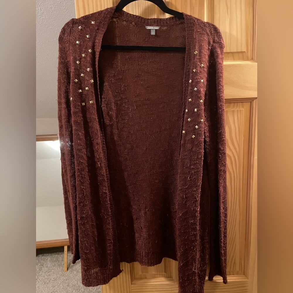 Charlotte Russe maroon sweater